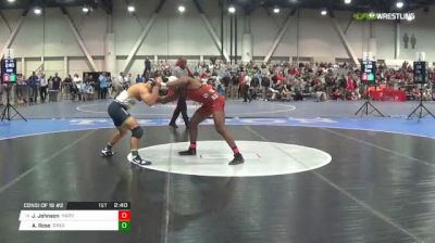 174 lbs Consi of 16 #2 - Josef Johnson, Harvard vs Austin Rose, Drexel