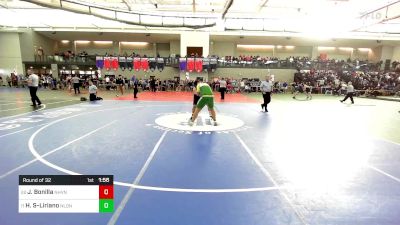 285 lbs Round Of 32 - Justin Bonilla, New Haven vs Henry Santana-Liriano, New London