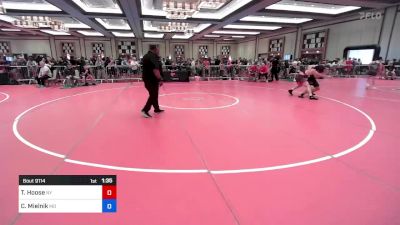 182 lbs Rr Rnd 2 - Tavio Hoose, Ny vs Cael Mielnik, Md