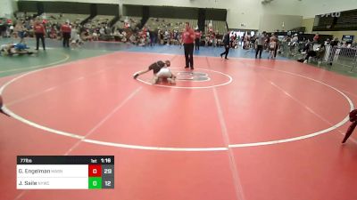 77 lbs Rr Rnd 7 - Gus Engelman, Mat Assassins vs John Saile, Neshaminy Youth Wrestling