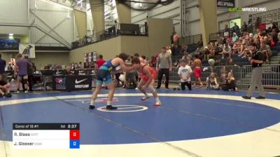 70 kg Consi Of 16 #1 - Ryan Blees, SERTC-VT vs Jeren Glosser, University Of Iowa