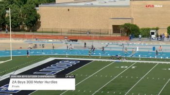 High School Boys' 300m Hurdles 3A, Final