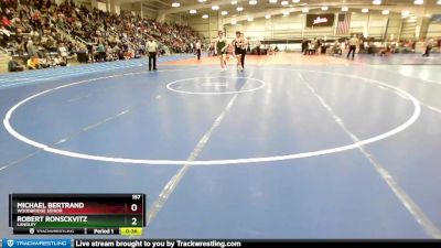 157 lbs Cons. Round 1 - Michael Bertrand, Woodbridge Senior vs Robert Ronsckvitz, Langley