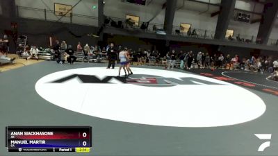 126 lbs Cons. Round 4 - Anan Siackhasone, AK vs Manuel Martir, CA