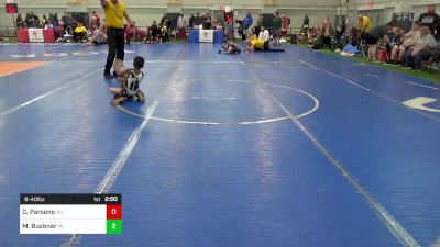 B-40 lbs 7th Place - Cooper Parsons, OH vs Mason Buckner, MI