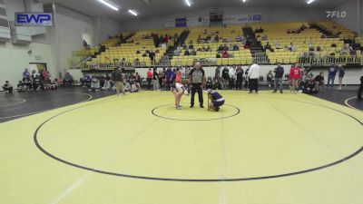 125 lbs Consi Of 16 #1 - Thea Miller, Tahlequah Girls HS vs Eliana Bungitak, Har-Ber High School