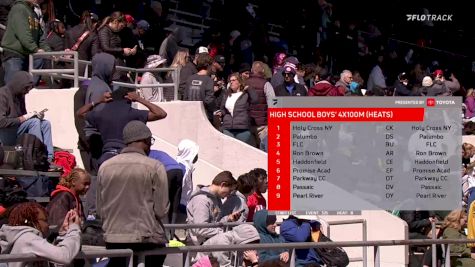 High School Boys' 4x100m Relay, Prelims 8