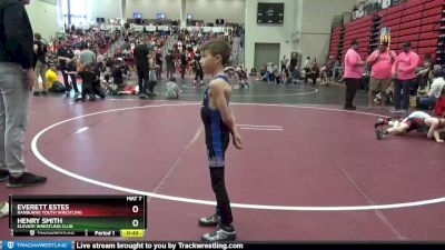 60 lbs Champ. Round 2 - Everett Estes, Ranburne Youth Wrestling vs Henry Smith, Elevate Wrestling Club