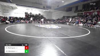 116 lbs Final - Antonio Rodriguez, Los Gatos vs Moses Mendoza, Gilroy