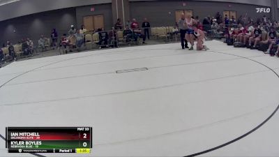 178 lbs Round 2 (8 Team) - Kyler Boyles, Nebraska Blue vs Ian Mitchell, Oklahoma Elite