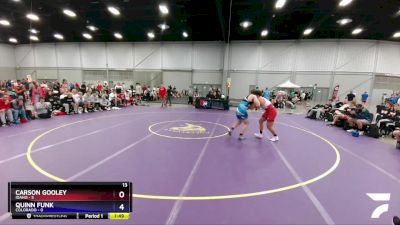 195 lbs Round 1 (8 Team) - Carson Gooley, Idaho vs Quinn Funk, Colorado