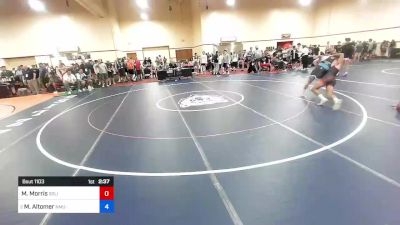 82 kg Rnd Of 32 - Matthew Morris, Solid Tech Wrestling Club vs Michael Altomer, NMU-National Training Center