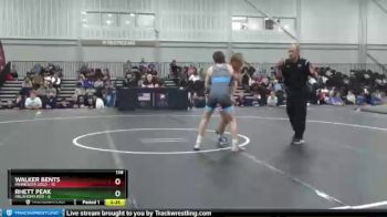 138 lbs Round 3 (8 Team) - Walker Bents, Minnesota Gold vs Rhett Peak, Oklahoma Red