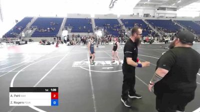 114 kg Quarterfinal - Austin Pahl, War vs Zander Rogers, Pounders WC