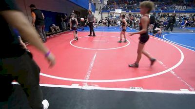 73 lbs Consolation - Reese Ford, Honey Badgers Wrestling Club vs Hayden Beckwith, Miami Takedown Club