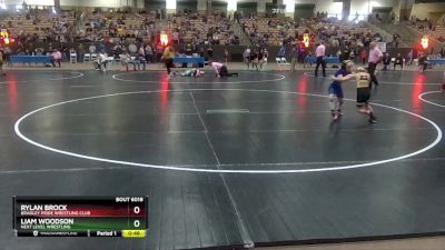 80 lbs Cons. Round 1 - Liam Woodson, Next Level Wrestling vs Rylan Brock, Bradley Pride Wrestling Club