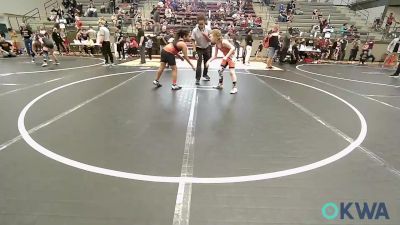 101-110 lbs Rr Rnd 1 - Terico Leslie, Tulsa North Mabee Stampede vs John (JD) Ferguson, Pawhuska Elks Takedown