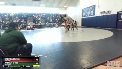 152 lbs Semifinal - Kade Haselman, Eastlake vs Aaryan Shah, Redmond