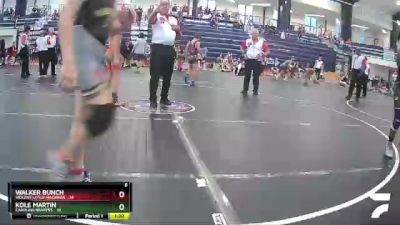 90 lbs Round 3 (3 Team) - Kole Martin, Carolina Reapers vs Walker Bunch, Violent Little Machines