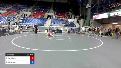 120 lbs Cons 32 #2 - Dale Corbin, Wisconsin vs Charlie DeSena, Florida