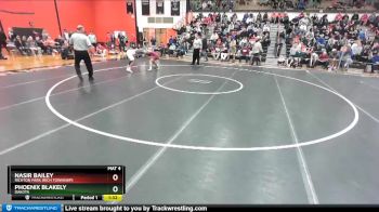 138 lbs 1st Place Match - Phoenix Blakely, DAKOTA vs Nasir Bailey, Richton Park (RICH TOWNSHIP)