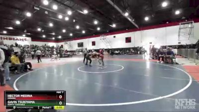 152 lbs Cons. Round 1 - Hector Medina, Oxnard vs Gavin Tsukiyama, North Torrance