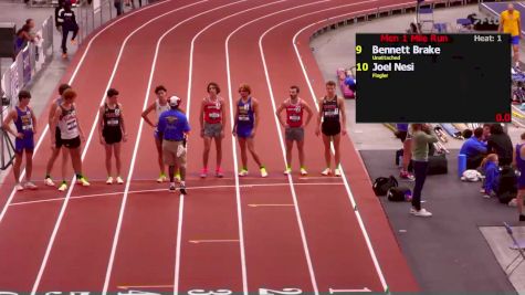 Men's Mile, Finals 1