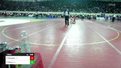 138 lbs Round Of 64 - Peyton Besabe, Yukon vs Paden Berg, Hinton Comets