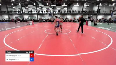 155 lbs Final - Isabella Gretzinger, Journeymen Wc vs Kelly Aspras, Southside