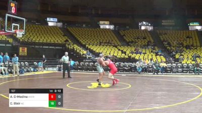 197 lbs Dual - Abraham Correa-Medina, American vs Chasen Blair, UNC