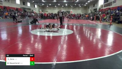 60 lbs Champ. Round 1 - Cason Zens, Legends Of Gold vs William Rauenhorst, Summit Wrestling Academy