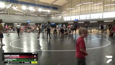 40+45 3rd Place Match - Conrad Ball, Well Trained vs Kaden Vanover, Dexter Youth Wrestling