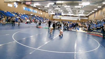 60 lbs Cons. Round 5 - Treycen O`Dell, Sanderson Wrestling Academy vs Hudson Heyder, Sanderson Wrestling Academy