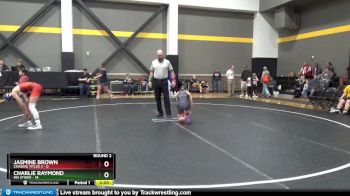 118 lbs Round 2 (6 Team) - Jasmine Brown, Chasing Titles 2 vs Charlie Raymond, MN Storm