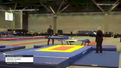 Ashlynn Tsuneta - Double Mini Trampoline, Desert Gymcats - 2021 USA Gymnastics Championships