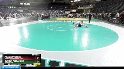 61 lbs Semifinal - Tucker Alexander, Washington vs Frankie Torres, Moses Lake Wrestling Club