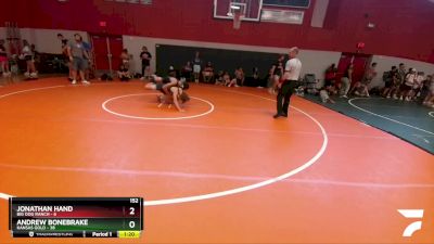 152 lbs Round 5 (8 Team) - Andrew Bonebrake, Kansas Gold vs Jonathan Hand, Big Dog Ranch