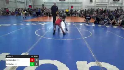 60 lbs Round 2 - Kaiden Galindez, Ares Wrestling Club vs Colton Barker, Rising Kingz