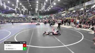 62 lbs Round Of 32 - Forrest Keys, SLV Elite vs Brady Mathews, Ridge Wrestling