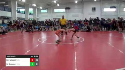 70 lbs Semifinal - Cooper Indiciani, Pursuit vs Noah Sweeney, Grindhouse Wrestling Club