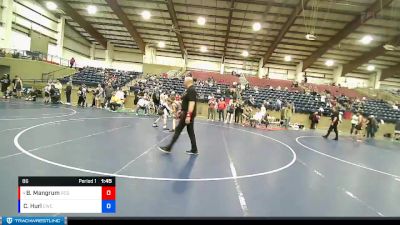 86 lbs Cons. Semi - Baer Mangrum, Ruiz Combat Grappling vs Cooper Hurl, Charger Wrestling Club