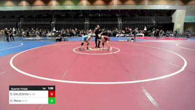 114 lbs Quarterfinal - Sarah DeLaCerda, Alamosa vs Deandra Meza, Walnut