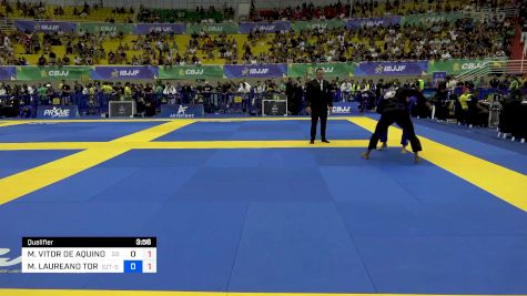 MARCOS VITOR DE AQUINO FERREIRA vs MICHELL LAUREANO TORRES 2024 Brasileiro Jiu-Jitsu IBJJF