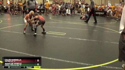 52 lbs Semis & 1st Wrestleback (8 Team) - Huntlee Myrtle, Armory Athletics Red vs Caleb Nardella, The Hunt WC