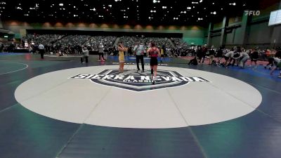 114 lbs Round Of 16 - Adalyne Montiel, Toppenish vs June Conner, Crook County