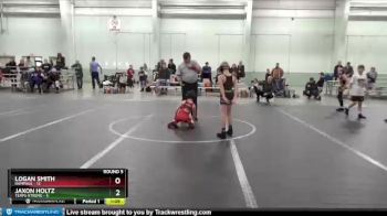 60 lbs Round 5 (8 Team) - Logan Smith, Rampage vs Jaxon Holtz, Terps Xtreme