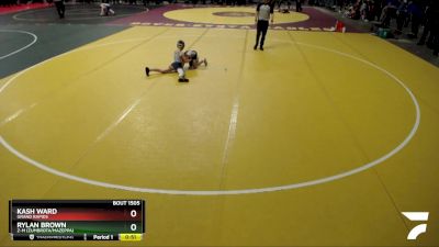 76 lbs Quarterfinal - Rylan Brown, Z-M (Zumbrota/Mazeppa) vs Kash Ward, Grand Rapids