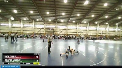 62 lbs Quarterfinal - Cooper Lindsay, Champions Wrestling Club vs Jack Clark, Shootbox Wrestling Club