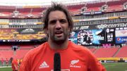 New Zealand Captain Samuel Whitelock Preps For USA Eagles Match