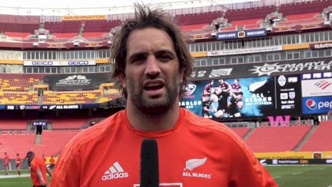 New Zealand Captain Samuel Whitelock Preps For USA Eagles Match